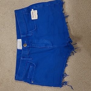 Current / Elliott, junior denim shorts, blue